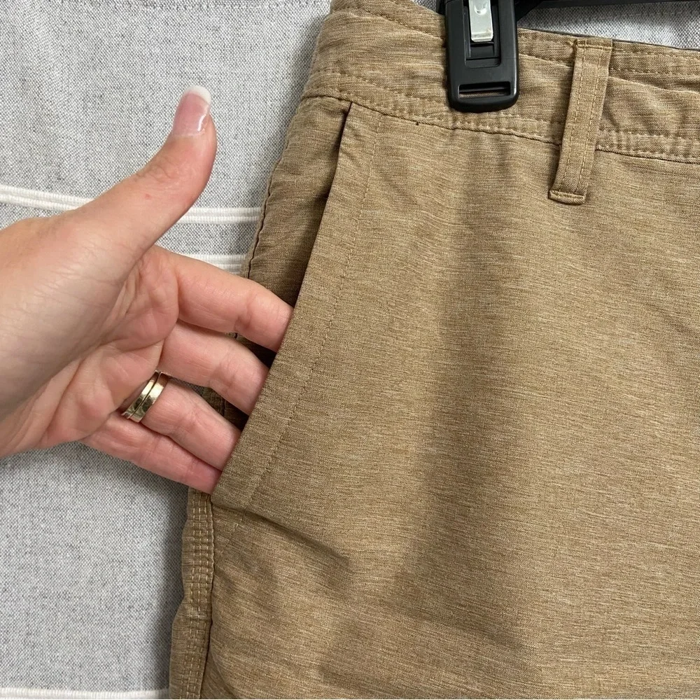 O'NEILL / Men's Hybrid Tan Heathered Shorts Size 30